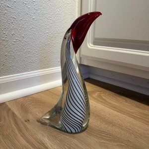 Blown Glass Toucan Bird